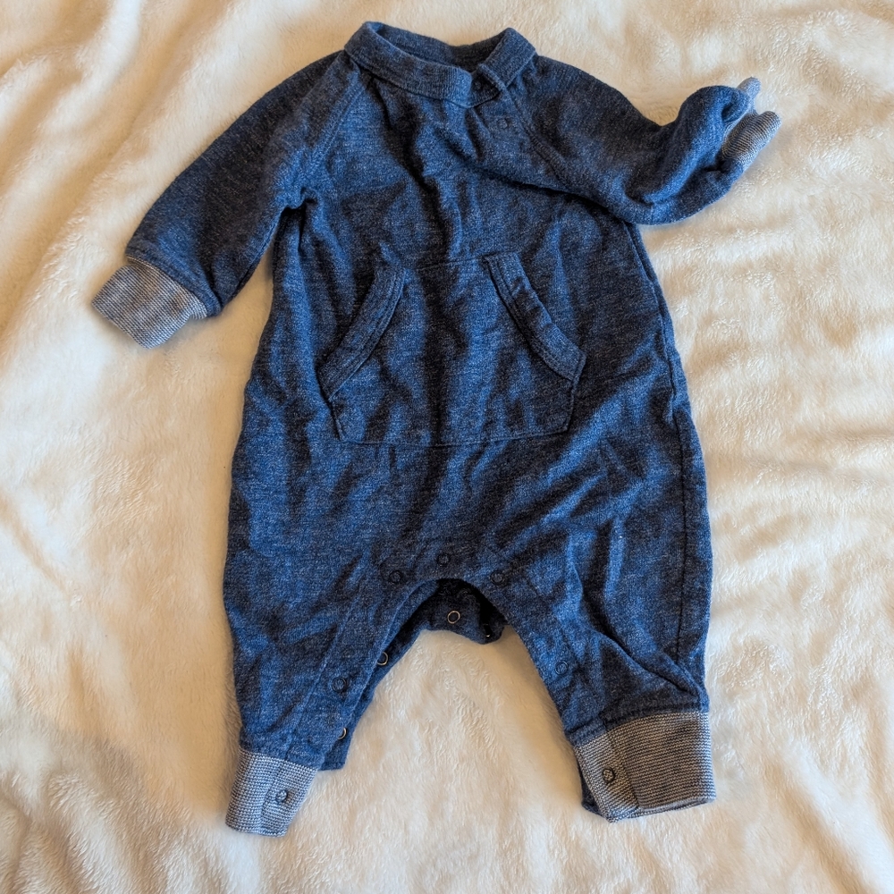 Baby Gap Soft Blue Baby One Piece Outfit